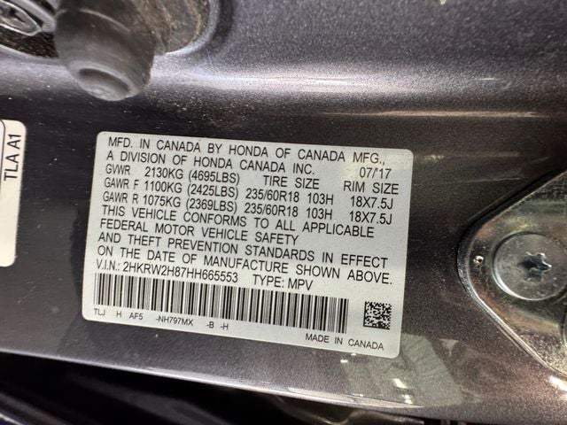 2017 Honda CR-V EX-L