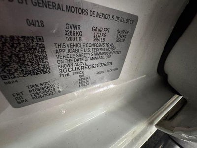 2018 Chevrolet Silverado 1500 LT LT2