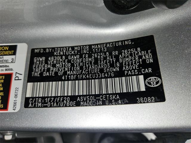 2014 Toyota Camry SE