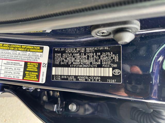 2022 Toyota Camry Hybrid XLE