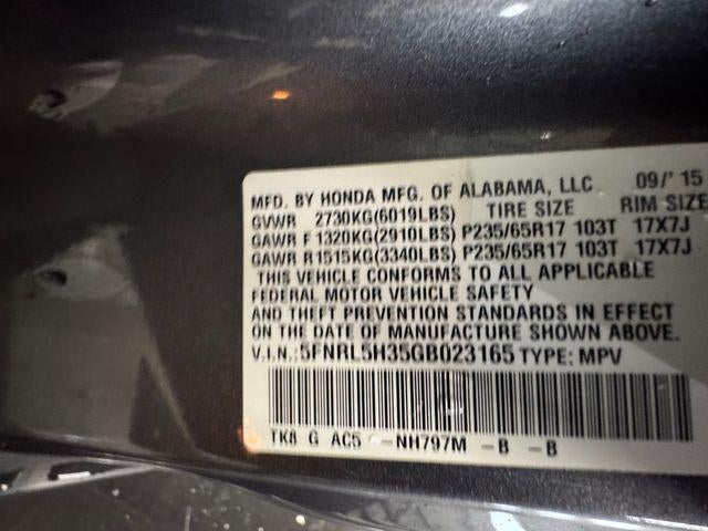 2016 Honda Odyssey SE