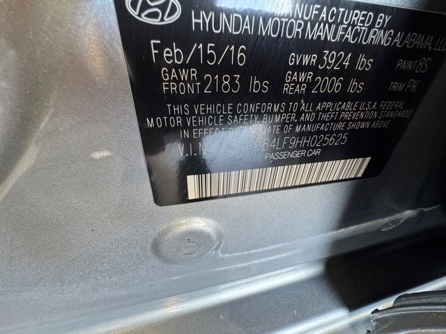 2017 Hyundai Elantra SE