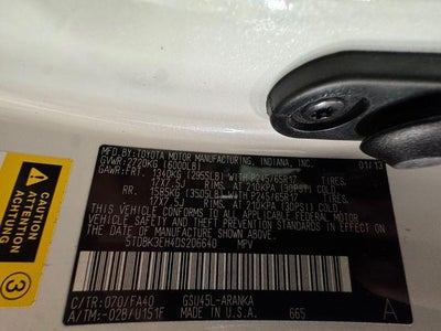 2013 Toyota Highlander Base Plus V6
