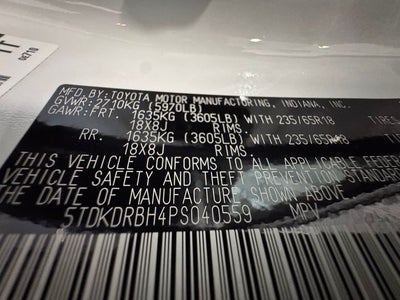 2023 Toyota Highlander XLE