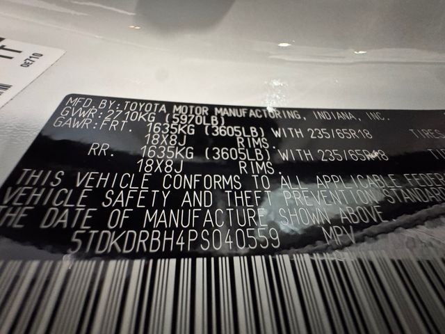 2023 Toyota Highlander XLE