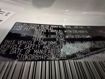 2023 Toyota Highlander XLE