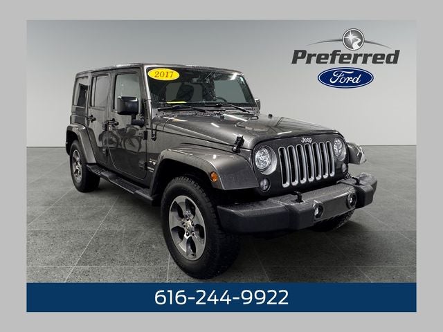 2017 Jeep Wrangler Unlimited Sahara 3.6 Liter V6 4D Automatic 4WD