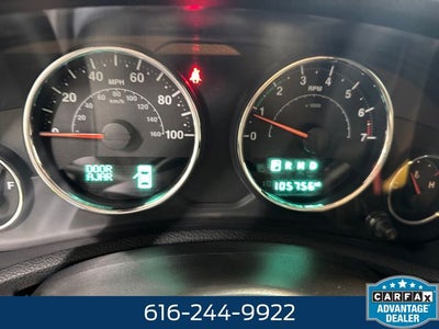 2017 Jeep Wrangler Unlimited Sahara 3.6 Liter V6 4D Automatic 4WD