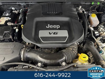 2017 Jeep Wrangler Unlimited Sahara 3.6 Liter V6 4D Automatic 4WD