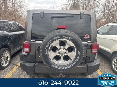 2017 Jeep Wrangler Unlimited Sahara 3.6 Liter V6 4D Automatic 4WD