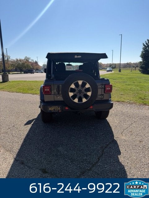 2018 Jeep Wrangler Unlimited Sahara 2.0 Liter 4D Automatic 4WD