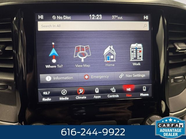 2019 RAM 1500 Big Horn/Lone Star 5.7 Liter V8 Hemi Crew Cab 4WD