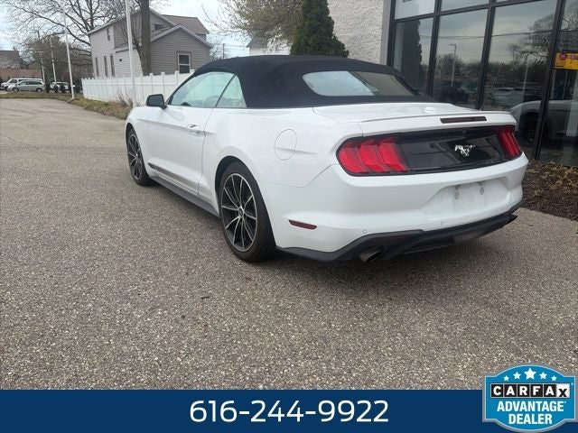 2021 Ford Mustang EcoBoost Premium 2.3 Liter EcoBoost Turboharged 2D Convertible