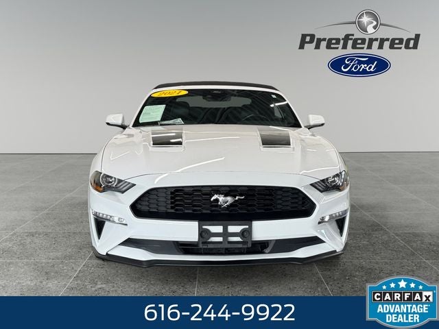 2021 Ford Mustang EcoBoost Premium 2.3 Liter EcoBoost Turboharged 2D Convertible