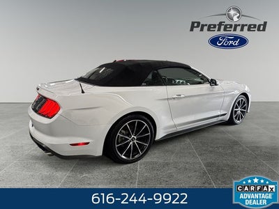 2021 Ford Mustang EcoBoost Premium 2.3 Liter EcoBoost Turboharged 2D Convertible
