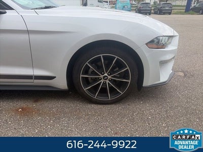 2021 Ford Mustang EcoBoost Premium 2.3 Liter EcoBoost Turboharged 2D Convertible