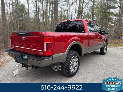 2020 Ford F-350SD King Ranch 6.7 Liter V8 Pwer Stroke Turbodiesel Crew Cab 4WD