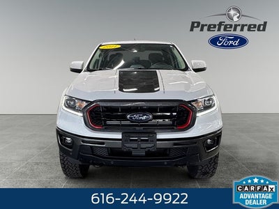2021 Ford Ranger Lariat 2.3 Liter EcoBoost Turbocharged Crew Cab 4WD