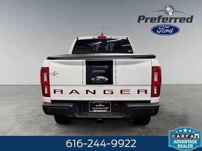 2021 Ford Ranger Lariat 2.3 Liter EcoBoost Turbocharged Crew Cab 4WD