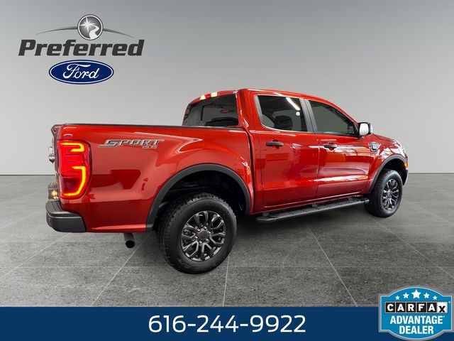 2023 Ford Ranger XLT 2.3 Liter EcoBoost Turbocharged Crew Cab 4WD