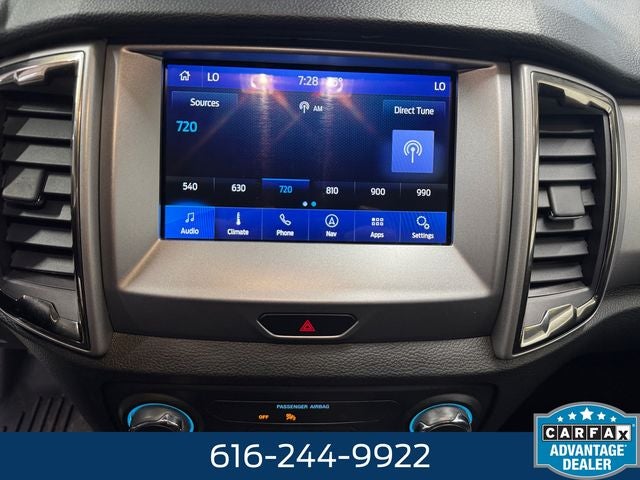 2023 Ford Ranger XLT 2.3 Liter EcoBoost Turbocharged Crew Cab 4WD