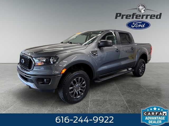 2022 Ford Ranger XLT 2.3 Liter EcoBoost Turbocharged Crew Cab 4WD