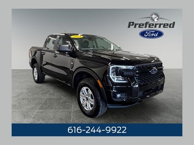 2024 Ford Ranger XL 2.3 Liter EcoBoost Turbocharged Crew Cab 4WD