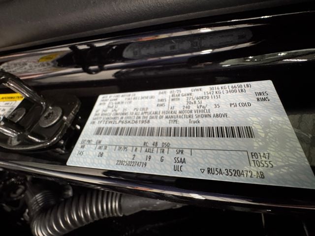 2025 Ford F-150 STX 2.7 Liter V6 EcoBoost SuperCrew 4WD