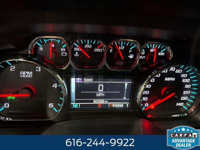 2016 Chevrolet Silverado 3500HD LTZ 6.6 Liter V8 Duramax Turbodiesel 4D Double Cab 4WD