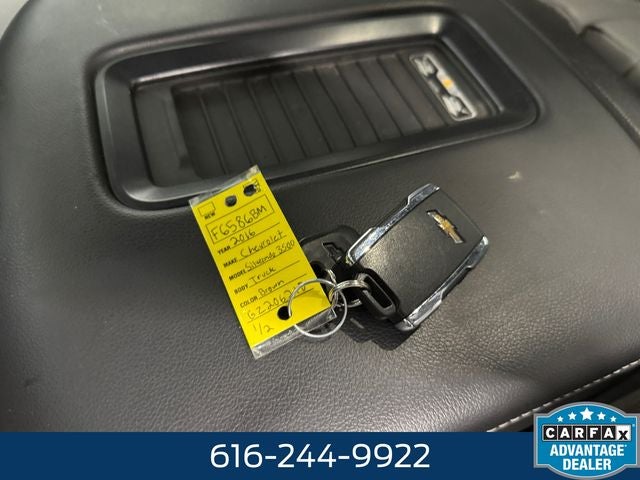 2016 Chevrolet Silverado 3500HD LTZ 6.6 Liter V8 Duramax Turbodiesel 4D Double Cab 4WD