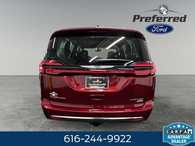 2023 Chrysler Pacifica Limited 3.6 Liter V6 7 Passenger 3rd Row Seating AWD