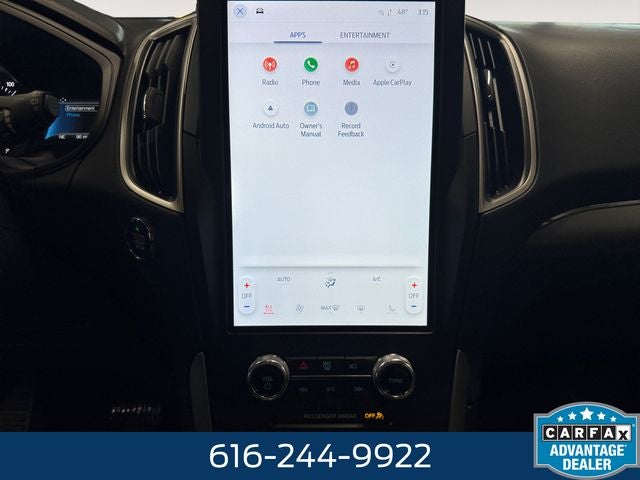 2022 Ford Edge SEL 2.0 Liter EcoBoost Turbocharged AWD Leather Seatin