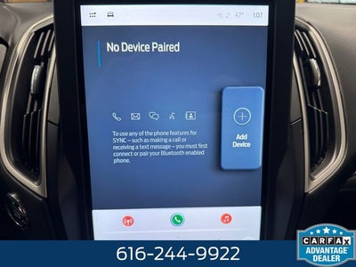 2022 Ford Edge SEL 2.0 Liter EcoBoost Turbocharged AWD Leather Seatin