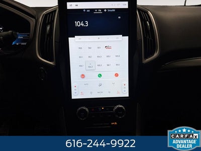 2022 Ford Edge SEL 2.0 Liter EcoBoost Turbocharged AWD Leather Seatin