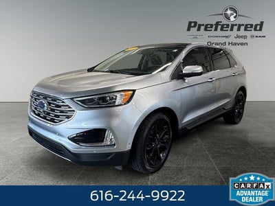 2020 Ford Edge Titanium 2.0 Liter EcoBoost Turbocharged AWD