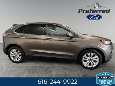 2019 Ford Edge Titanium 2.0 Liter EcoBoost Turbocharged AWD