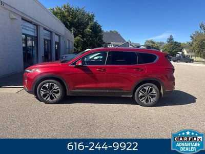 2020 Hyundai Santa Fe Limited 2.0 Liter Turbocharged AWD