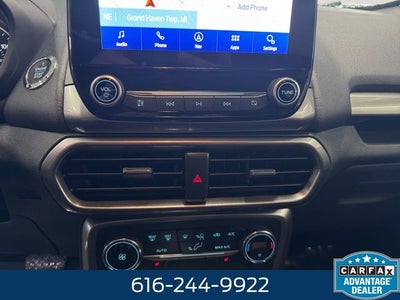 2020 Ford EcoSport SE 1.0 Liter EcoBoost Turbocharged FWD