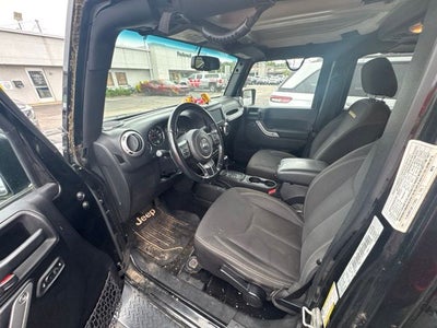 2015 Jeep Wrangler Unlimited Sahara 3.6 Liter V6 4D Automatic 4WD