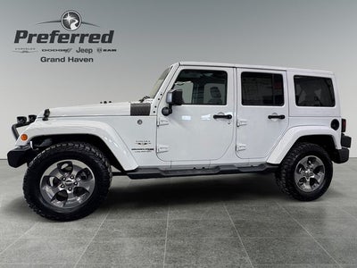 2018 Jeep Wrangler JK Unlimited Sahara 3.6 Liter V6 4D Automatic 4WD