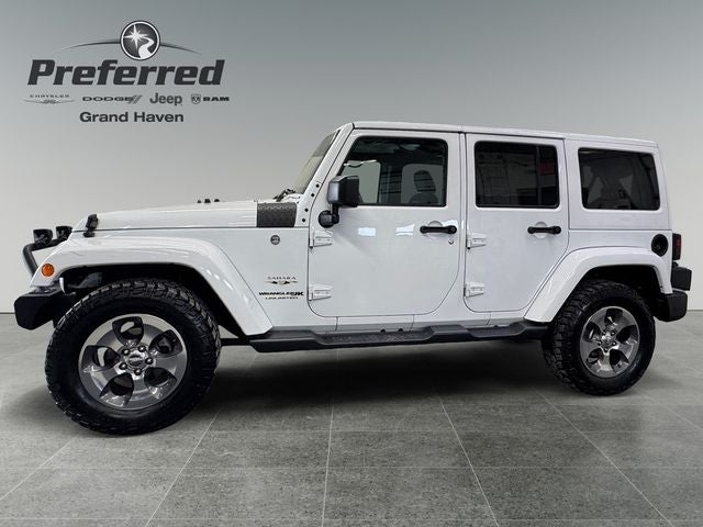 2018 Jeep Wrangler JK Unlimited Sahara 3.6 Liter V6 4D Automatic 4WD