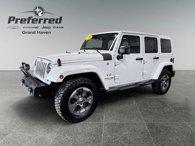2018 Jeep Wrangler JK Unlimited Sahara 3.6 Liter V6 4D Automatic 4WD