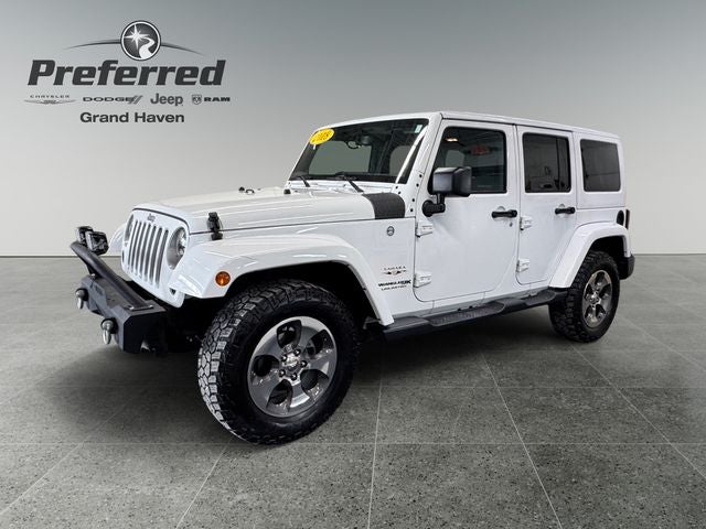 2018 Jeep Wrangler JK Unlimited Sahara 3.6 Liter V6 4D Automatic 4WD