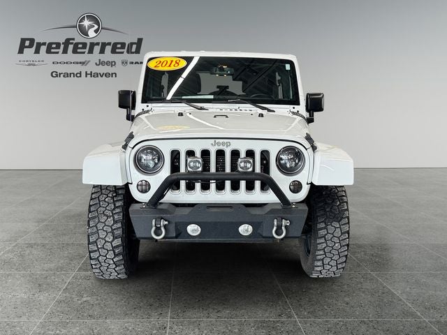 2018 Jeep Wrangler JK Unlimited Sahara 3.6 Liter V6 4D Automatic 4WD