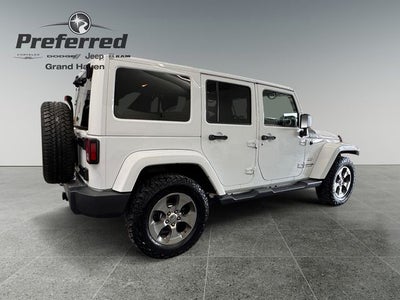 2018 Jeep Wrangler JK Unlimited Sahara 3.6 Liter V6 4D Automatic 4WD