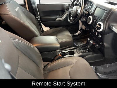 2018 Jeep Wrangler JK Unlimited Sahara 3.6 Liter V6 4D Automatic 4WD