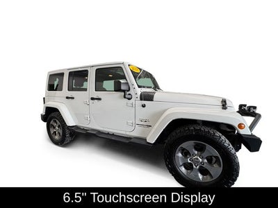 2018 Jeep Wrangler JK Unlimited Sahara 3.6 Liter V6 4D Automatic 4WD