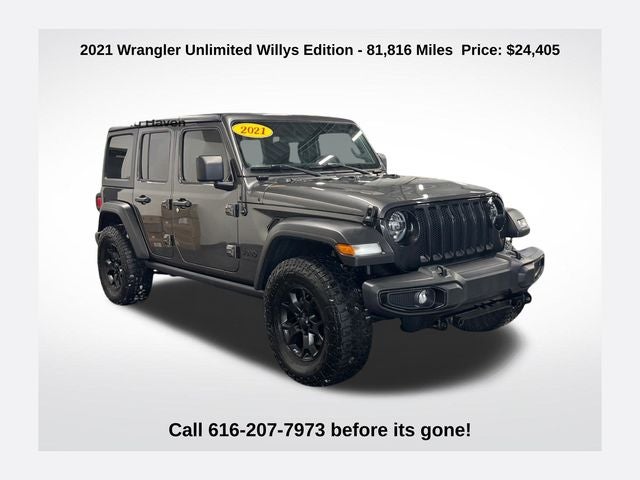 2021 Jeep Wrangler Unlimited Willys 4x4