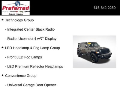 2021 Jeep Wrangler Unlimited Willys 4x4