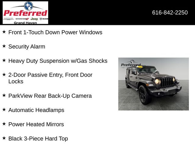 2022 Jeep Wrangler Unlimited Sport Altitude 4x4